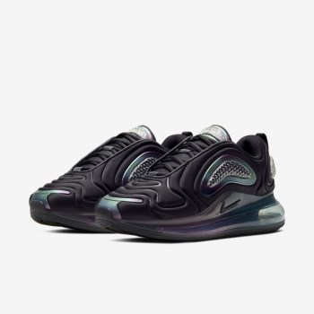 Nike Air Max 720 - Férfi Utcai Cipő - Sötét Szürke/Fekete/Metal Titán/Fekete